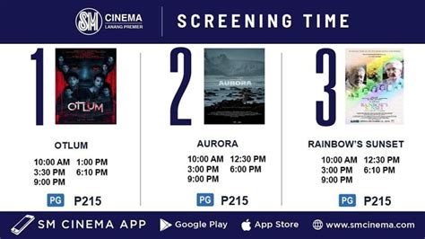 sm lanang cinema schedule today|SM Lanang Premier Cinema Movie Schedule .